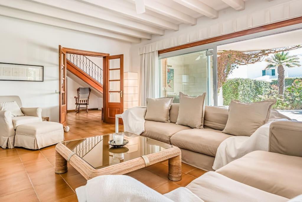 La Calma Espectacular Villa Con Jardin Y Piscina En Menorca ซัลการ์ ภายนอก รูปภาพ