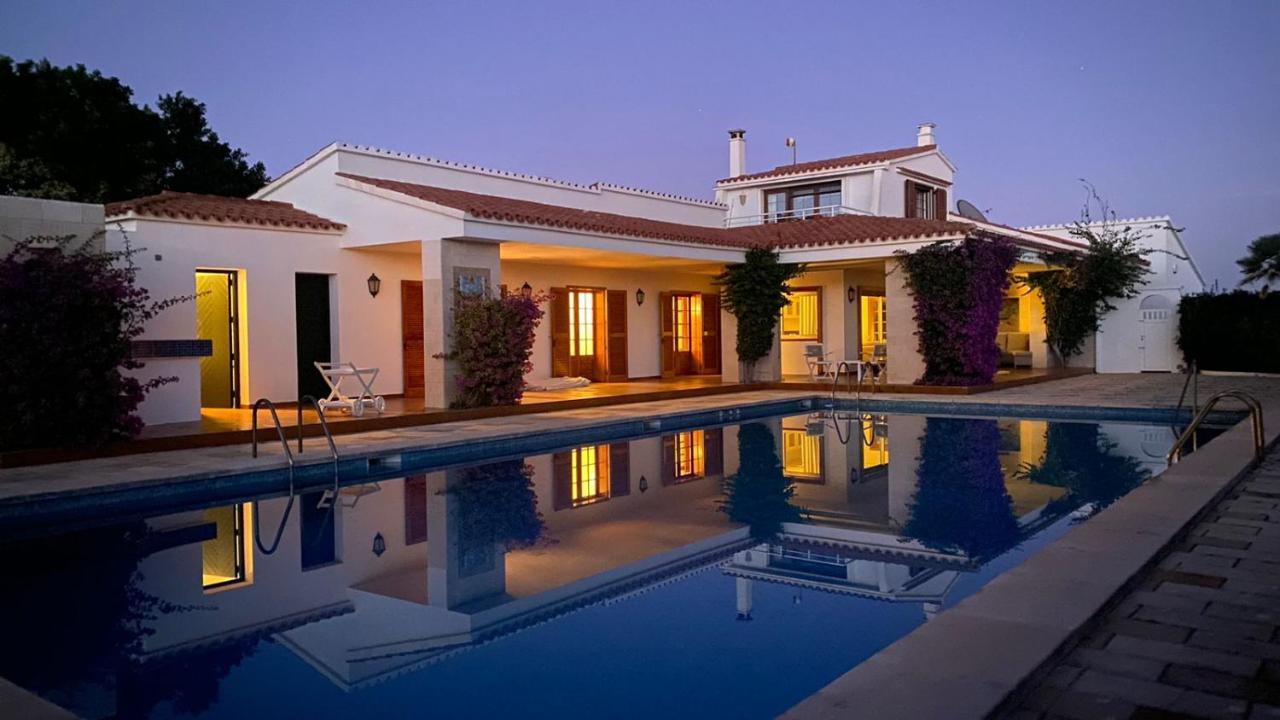La Calma Espectacular Villa Con Jardin Y Piscina En Menorca ซัลการ์ ภายนอก รูปภาพ