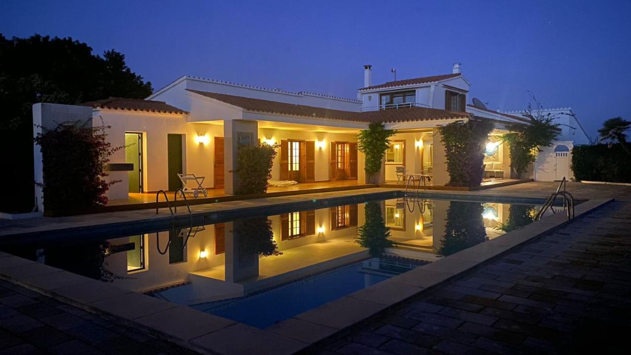 La Calma Espectacular Villa Con Jardin Y Piscina En Menorca ซัลการ์ ภายนอก รูปภาพ